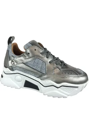 DWRS Sko, Dame, Grå, 39 EU, Pluto Sneakers