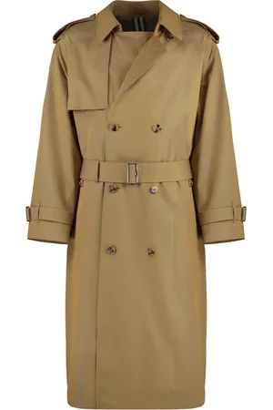 Burberry Frakke, Herre, , M, Uld, Vintage Trenchcoat med stilfulde detaljer