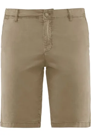 Bomboogie Shorts, Herre, , W29, Stretch Cotton Gabardine Slim Fit Chino Bermuda Shorts