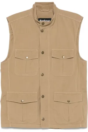 Barbour Jakke, Herre, , M, Jakke med Front Trykknap Lukning