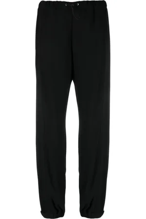 Moncler Bukser, Dame, Sort, S, Satin, Satin Joggingbukser