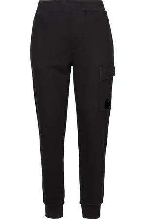 C.P. Company Bukser, Herre, Sort, S, Bomuld, Diagonal Raised Fleece Sweatpants