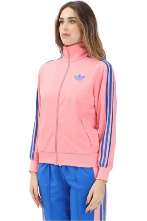adidas Sweathshirts & Hoodies, Dame, Lyserød, M, Klassisk Firebird Lynlås Sweater
