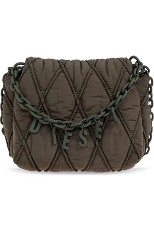 Diesel Taske, Dame, Grøn, ONE SIZE, Uld, Charm-D Skuldertaske