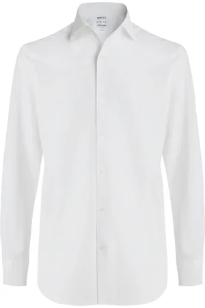 Boggi Milano Skjorte, Herre, Hvid, XS, Bomuld, Regular Fit Japanese Jersey Polo Shirt