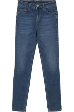 Liu Jo Jeans, Dame, Blå, W27, Bomuld, Perfect Skinny Bottom Up Jeans