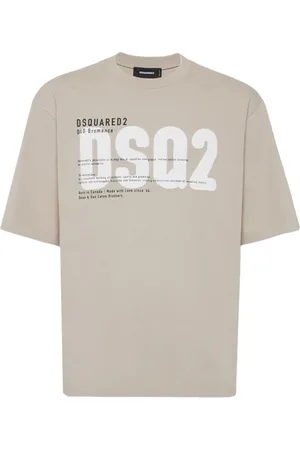 Dsquared2 Top, Herre, , S, Tyl, Casual T-Shirt Style 800