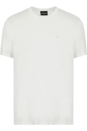 Emporio Armani Top, Herre, Hvid, 2XL, Bomuld, Dynamic Travel T-Shirt