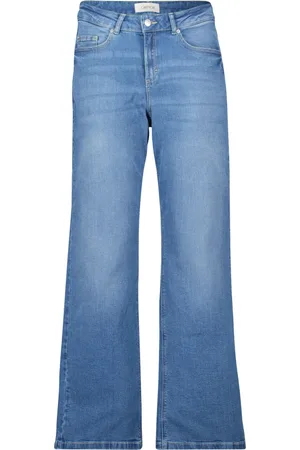 Cartoon Jeans, Dame, Blå, XS, Uld, Moderne Stretch Jeans med lige pasform