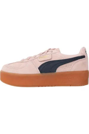 PUMA Sko, Dame, Lyserød, 39 EU, Læder, Rosa Elevata Sneakers Terrace Stil