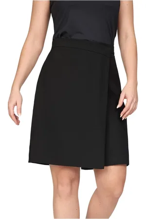 2-Biz Nederdel, Dame, Sort, S, Elegante Sorte Shorts