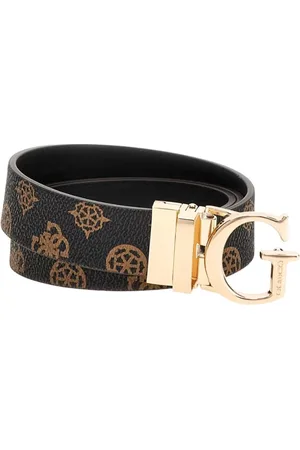 Guess Tilbehør, Dame, Brun, S, Uld, Stilfuldt Bælte