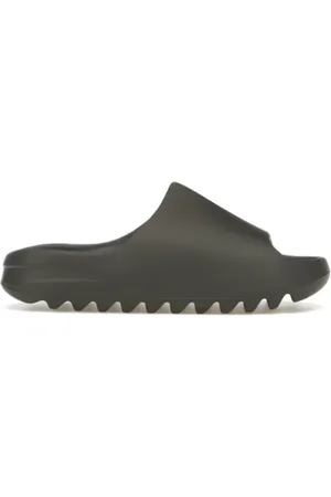 adidas Sko, Herre, Grøn, 43 1/3 EU, Uld, Yeezy Slide Granite