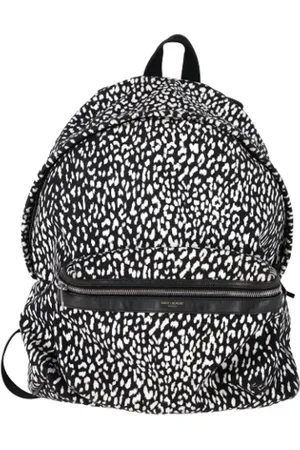 Saint Laurent Pre-owned, Herre, Sort, ONE SIZE, Uld, Pre-owned Canvas rejsetasker