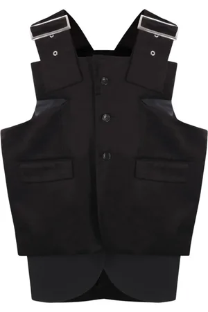 Comme des Garçons Jakke, Dame, Sort, S, Uld, Sort Velvet Oversize Jakke