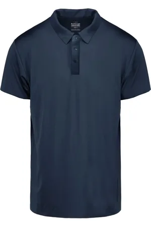 Bomboogie Top, Herre, Blå, XL, Herre Polo i Stræk Teknisk Jersey