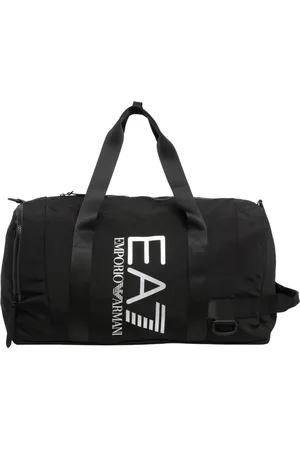 EA7 Taske, Herre, Sort, ONE SIZE, Polyester, Justerbar træningstaske med logo