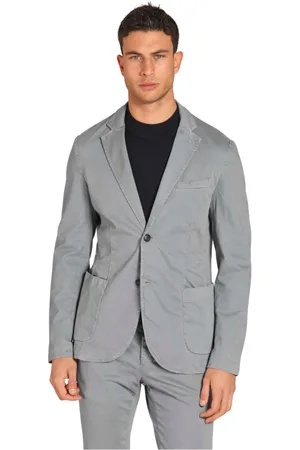 Masons Jakke, Herre, Blå, 2XL, Bomuld, Da Vinci Blazer