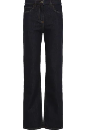 Etro Jeans, Dame, Blå, W26, Bomuld, Boot-cut Jeans