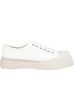 Marni Sko, Dame, Hvid, 40 EU, Uld, Pablo Lace-Up Sneaker