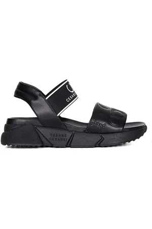 Casadei Sko, Dame, Sort, 37 1/2 EU, Flade sandaler