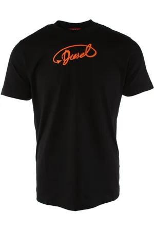 Diesel Top, Herre, Sort, S, Bomuld, Bomulds T-shirt