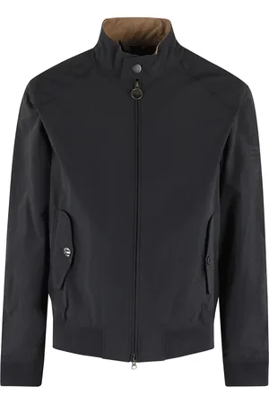 Barbour Jakke, Herre, Blå, M, Bomuld, Marineblå Harrington Rectifier Jakke