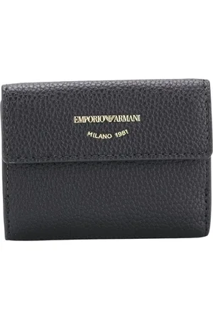 Emporio Armani Tilbehør, Dame, Sort, ONE SIZE, Polyester, Néron Wallet