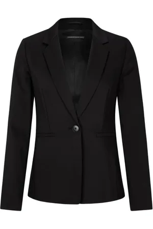 Drykorn Jakke, Dame, Sort, XL, Alsidig sort blazer til arbejde og fritid