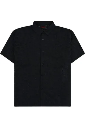 Pleasures Top, Herre, Sort, L, Polyester, Blondeknap Ned Skjorte