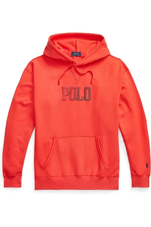 Ralph Lauren Sweathshirts & Hoodies, Herre, Rød, XL, Bomuld, Hættetrøje - Klassisk stil