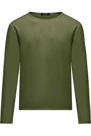 Bomboogie Strik, Herre, Grøn, 3XL, Bomuld, Bomuldsstriktrøje med rund hals