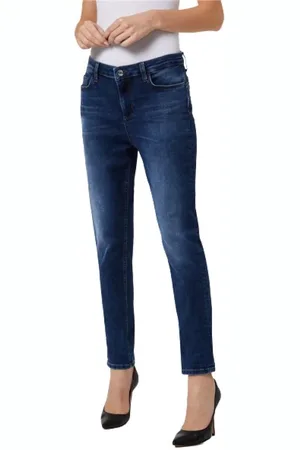 Liu Jo Jeans, Dame, Blå, W26, Bomuld, Precious Boyfriend Jeans