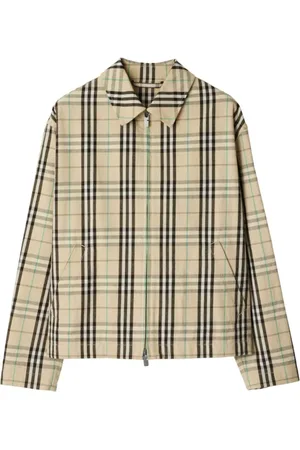 Burberry Jakke, Herre, , XL, Bomuld, Vintage Check Cotton Twill Jakke