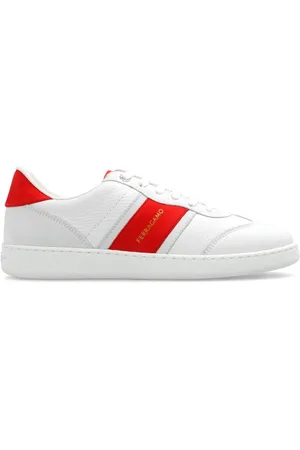 Salvatore Ferragamo Sko, Dame, Hvid, 34 1/2 EU, Uld, Achille Sneakers