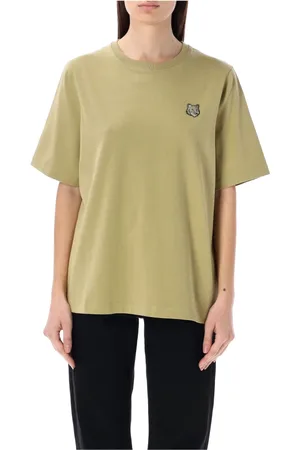 Maison Kitsuné Top, Dame, , XS, Bomuld, Bold Fox Head Patch Comfort T-shirt