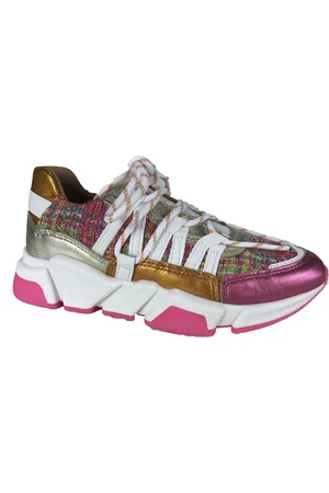 DWRS Sko, Dame, Flerfarvet, 36 EU, Tweed, Los Angelus Tweed Sneakers