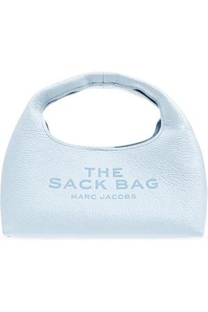 Marc Jacobs Taske, Dame, Blå, ONE SIZE, Læder, The Sack Mini Håndtaske