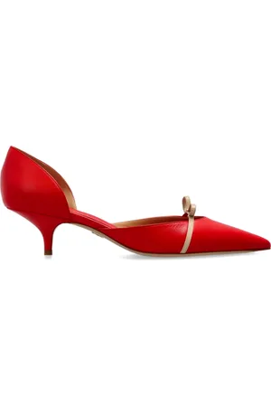 Salvatore Ferragamo Sko, Dame, Rød, 37 EU, Læder, Heeled Sko Gyoia