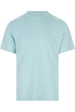 FEDELI Top, Herre, Blå, 6XL, Bomuld, Basic T-Shirt