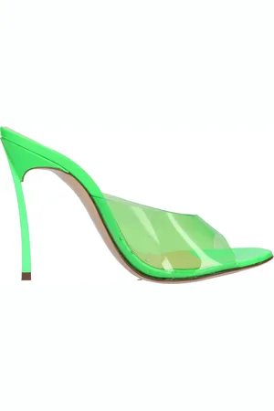 Casadei Sko, Dame, Grøn, 39 EU, Læder, Fluo In