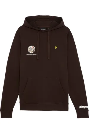 Lyle & Scott Sweathshirts & Hoodies, Herre, Brun, L, Bomuld, Playmobil Pullover Hoodie