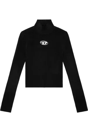 Diesel Strik, Dame, Sort, S, Polyester, M-Valari-Tn Sweater