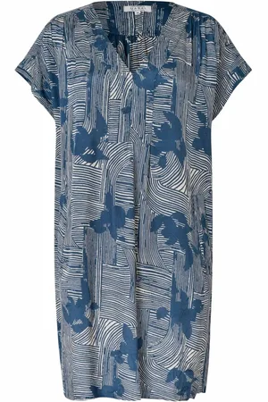 Masai Kjole, Dame, Blå, XL, Elegant Tunika Sargasso Sea