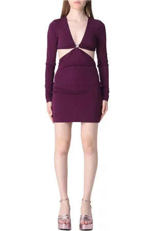 Dsquared2 Kjole, Dame, Lilla, M, Kort Sommerkjole
