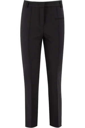 Fabiana Filippi Bukser, Dame, Sort, M, Uld, Skinny Stretch Uldbukser