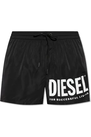 Diesel Badetøj, Herre, Sort, L, Polyester, Swim Shorts Mario-34-D-Core