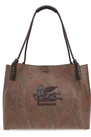 Etro Taske, Dame, Brun, ONE SIZE, Læder, Shopper Taske