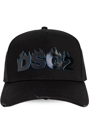 Dsquared2 Tilbehør, Herre, Sort, ONE SIZE, Bomuld, Spiker Baseball Cap