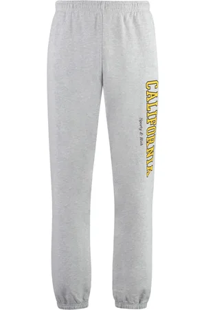 Sporty & Rich Bukser, Herre, Grå, XL, Bomuld, California Pocketed Sweatpants